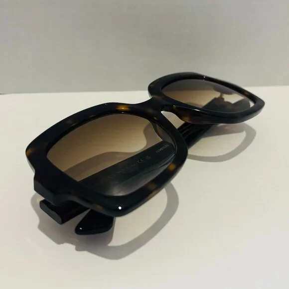 Authentic GUCCI Brown Tortoise Oversized Sunglasses - New with Packaging - Picture 7 of 7
